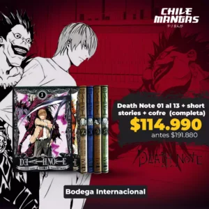Death Note 1 al 13 + short stories + cofre (bodega internacional)