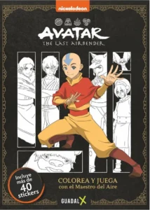 Avatar The Last Airbender Colorea con el Maestro del Aire